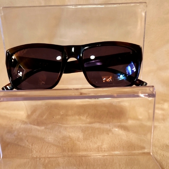 John Varvatos Stylish Black Sunglasses